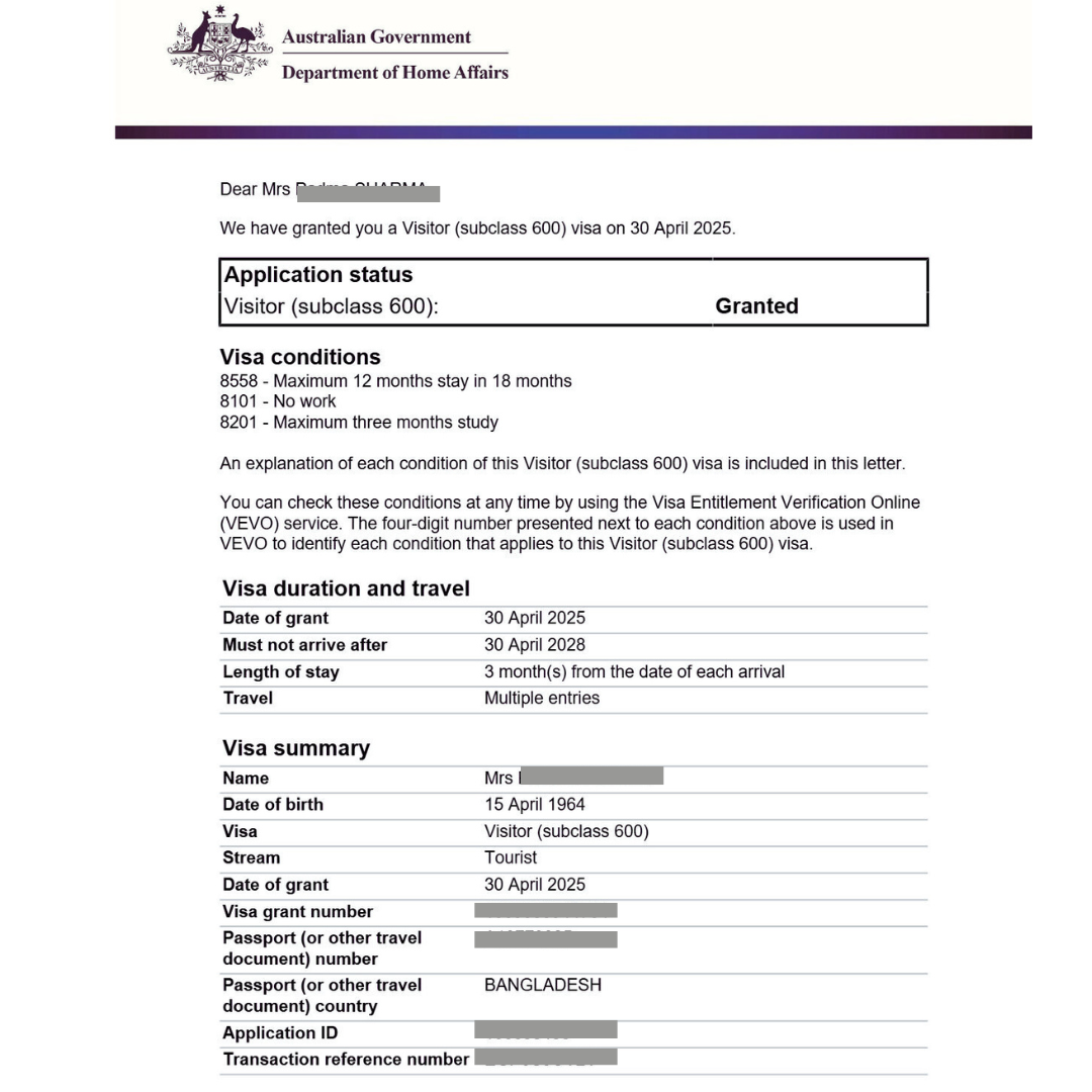 Congrats to Mrs. Padma Sharma !!!